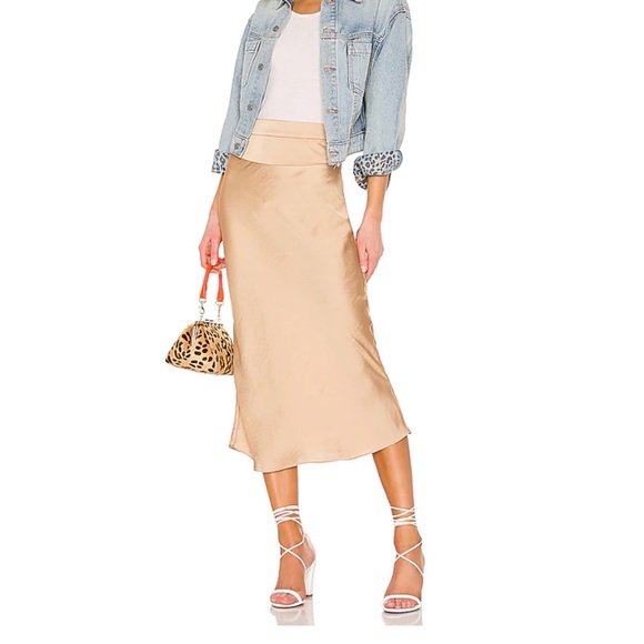 COPY - Free People Normani Bias Cut Skirt - Picture 7 of 9